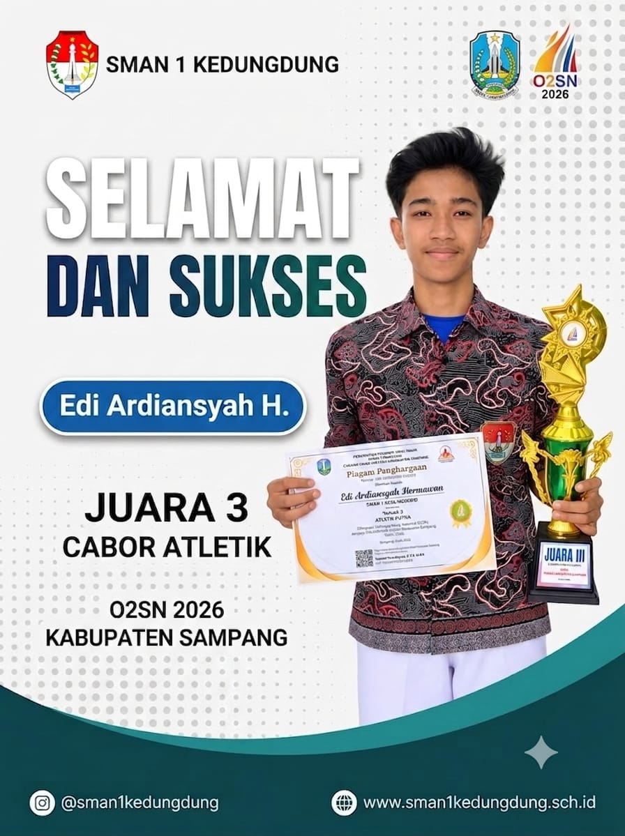 Juara 3 Cabor Atletik O2SN 2026 Kabupaten Sampang