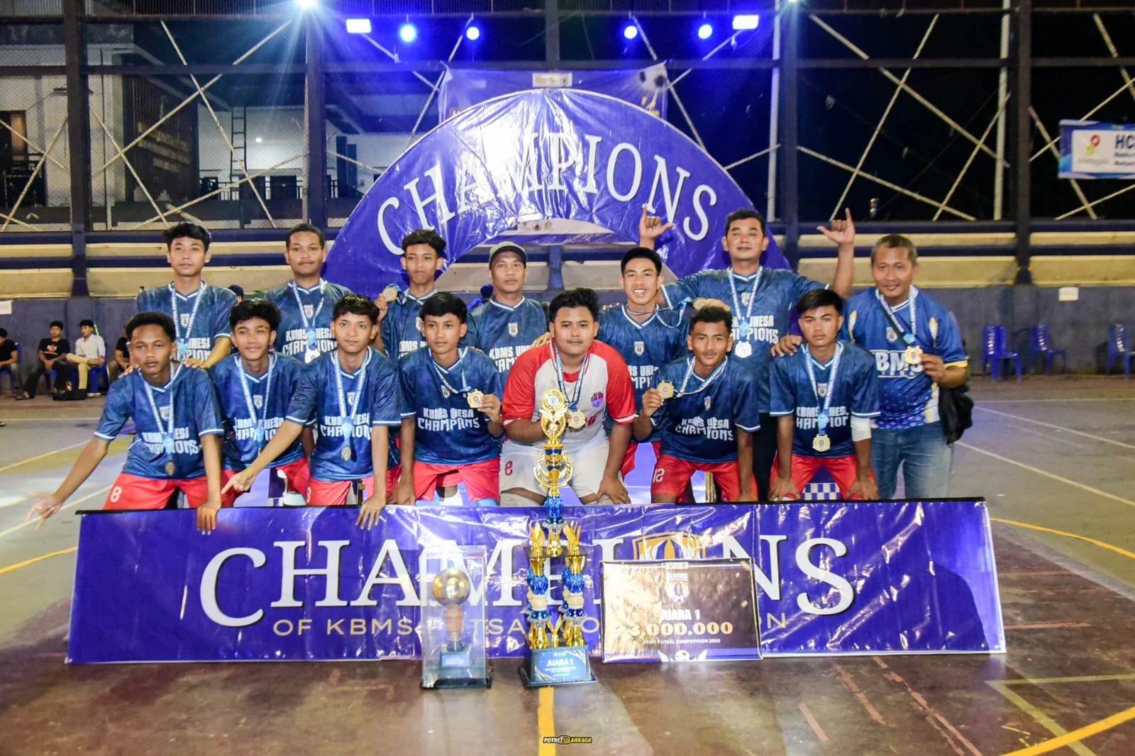 SMAN 1 Kedungdung Juara KBMS Unesa Futsal Competition VI 2026